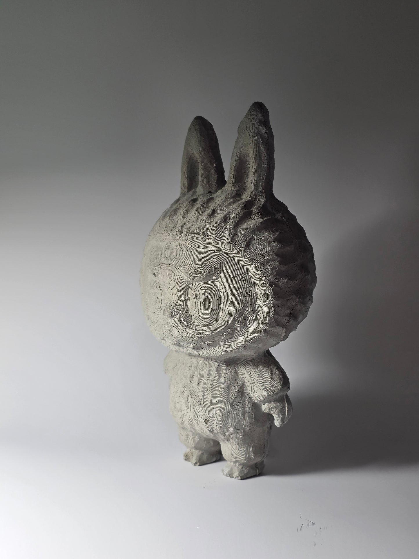 Concrete Labubu with loop