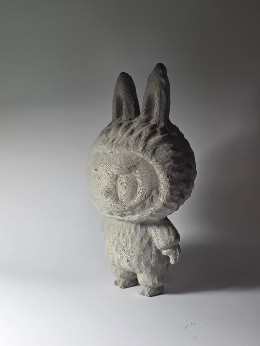 Concrete Labubu with loop