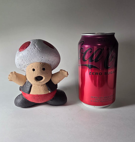 Small Concrete Toad (Painted)
