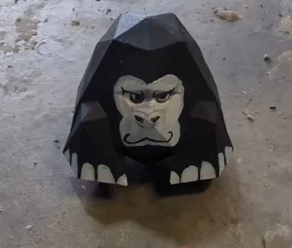 Concrete Sonic Adventure 2 Gorilla (Painted)